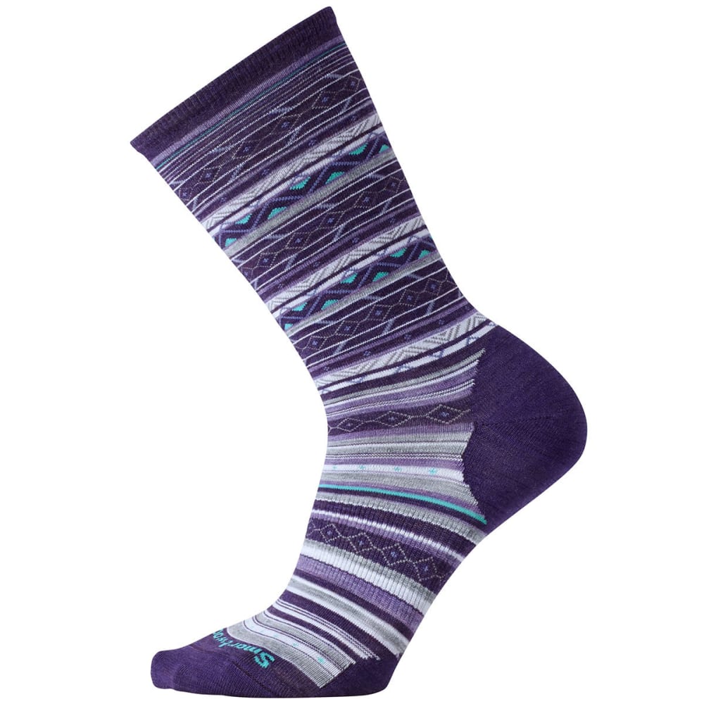 SMARTWOOL Women's Ethno Graphic Crew Socks M