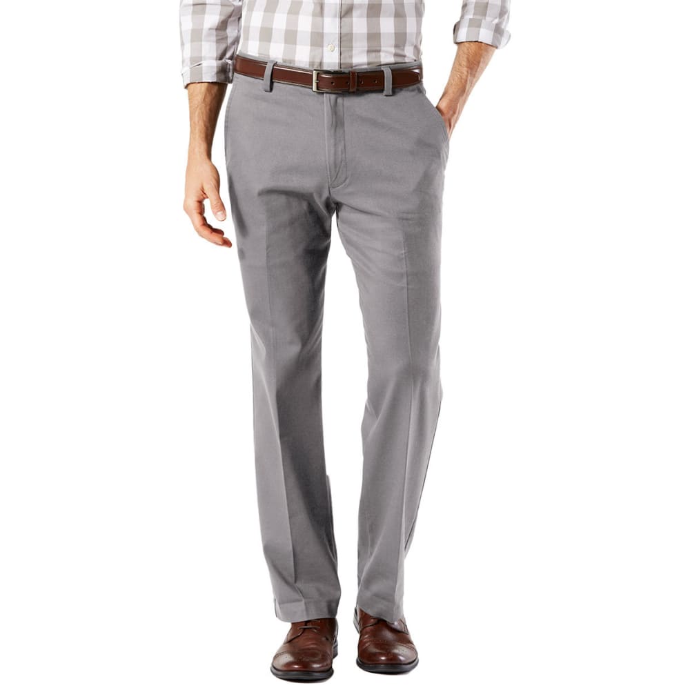 DOCKERS Men's Easy Khaki Straight Stretch Flat-Front Pants 29/30