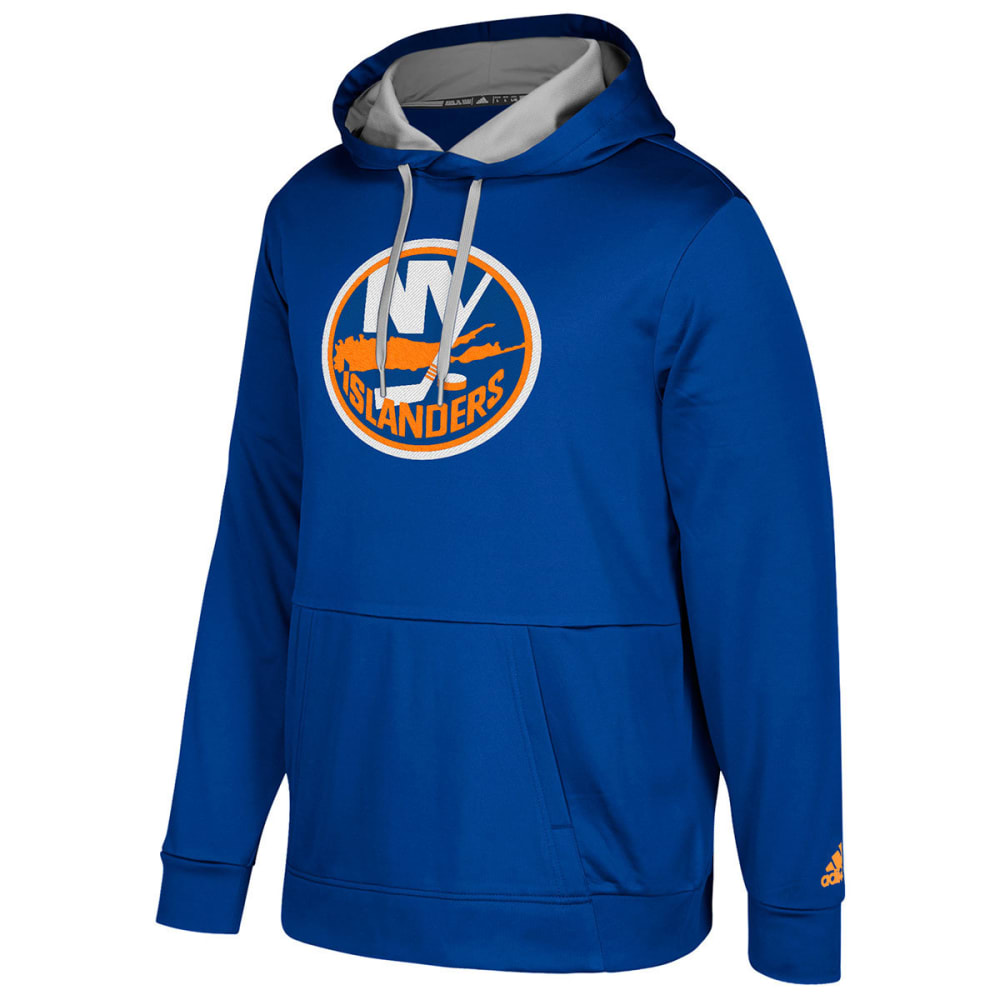 ADIDAS Men's New York Islanders Authentic Finished Pullover Hoodie ...