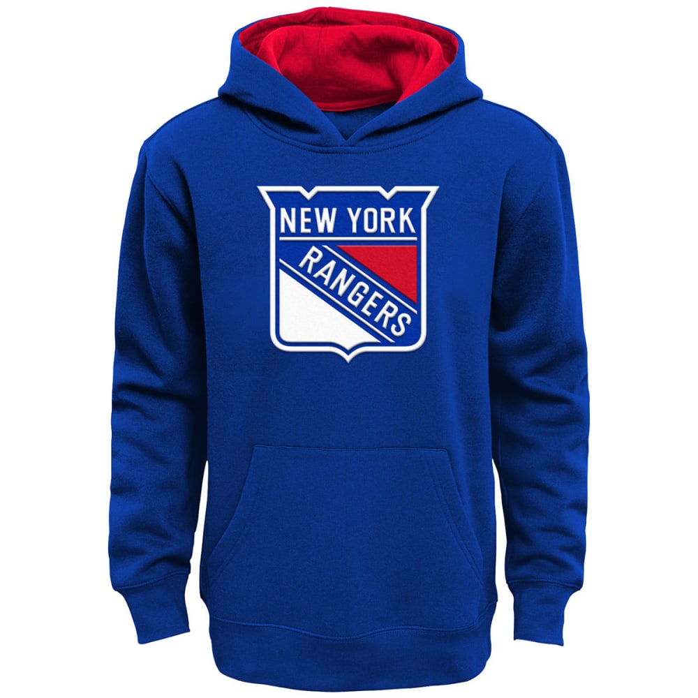 NEW YORK RANGERS Big Boys' Prime Pullover Hoodie M