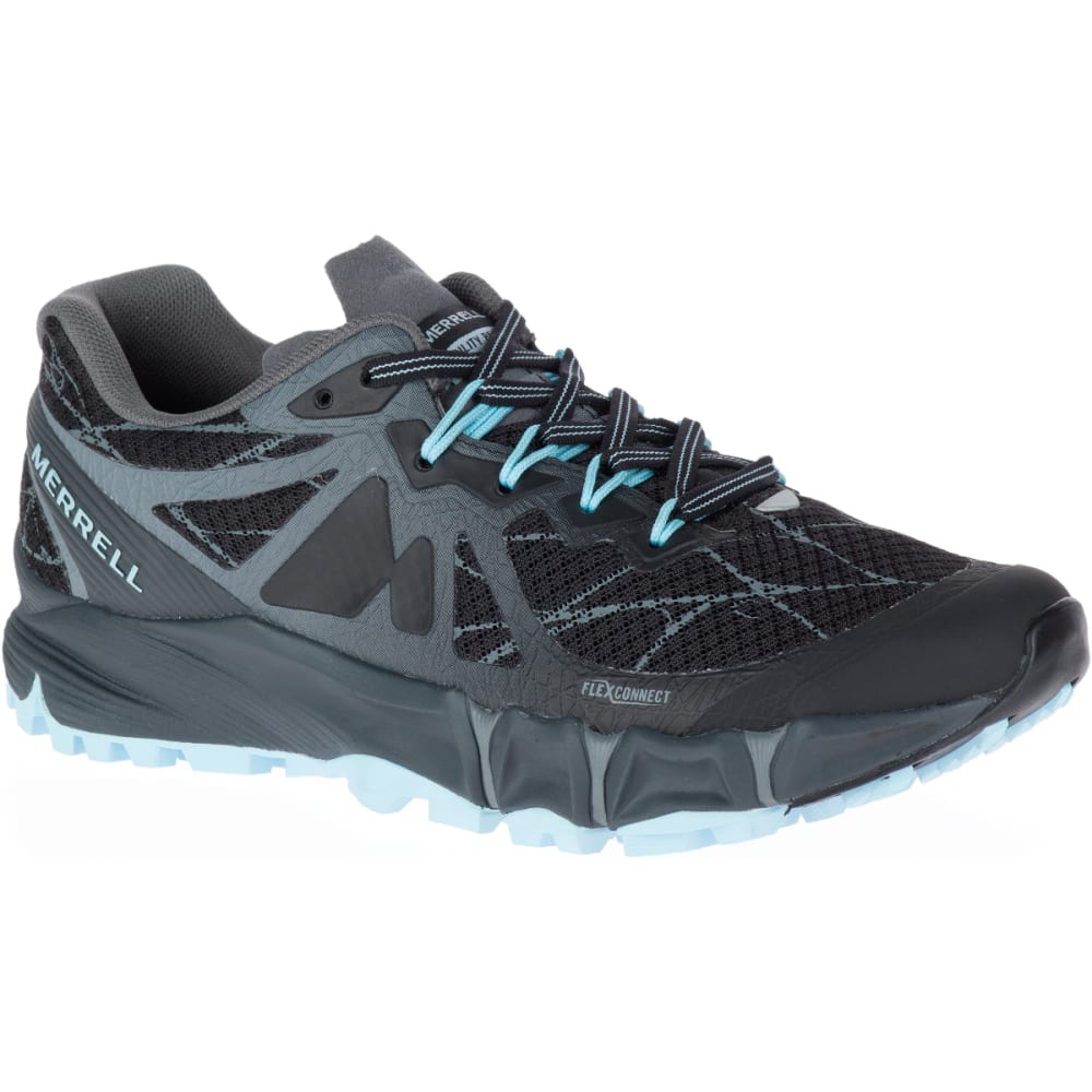 MERRELL Women's Agility Peak Flex Trail Running Shoes, Black - Bob’s Stores