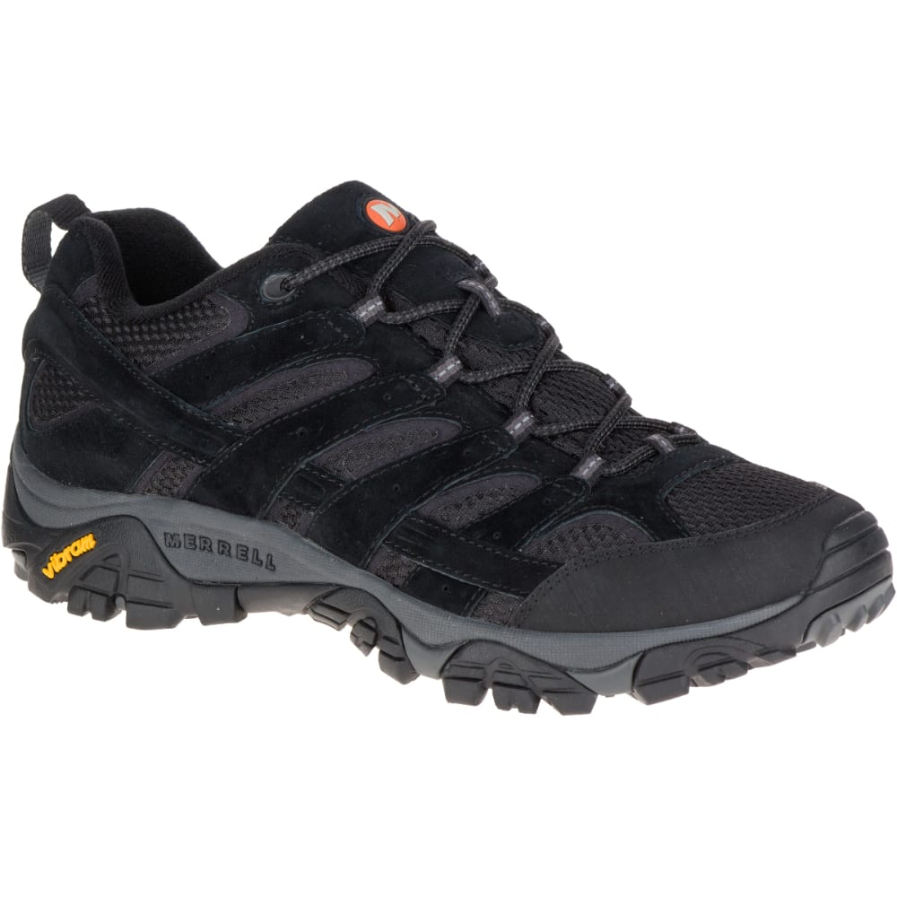 MERRELL Men's Moab 2 Ventilator Hiking Shoes, Black Night 8