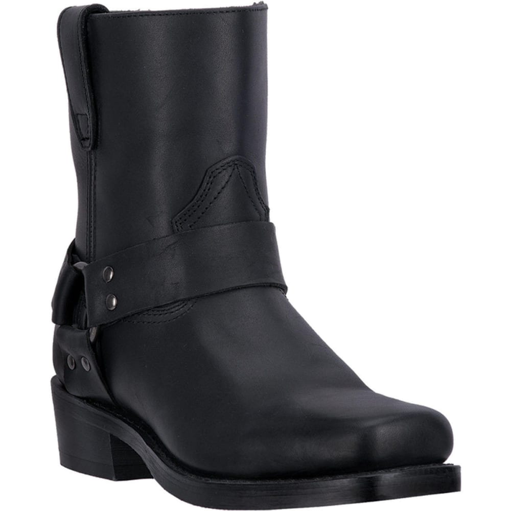 DINGO Men's Rev-Up Boots, Black, Extra Wide Sizes 8