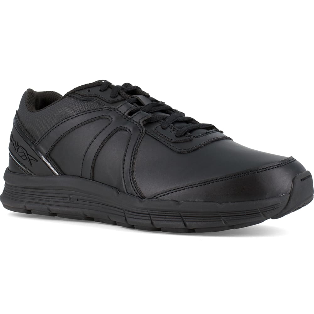 REEBOK WORK Men's Guide Work Soft Toe Work Shoes, Black 7.5