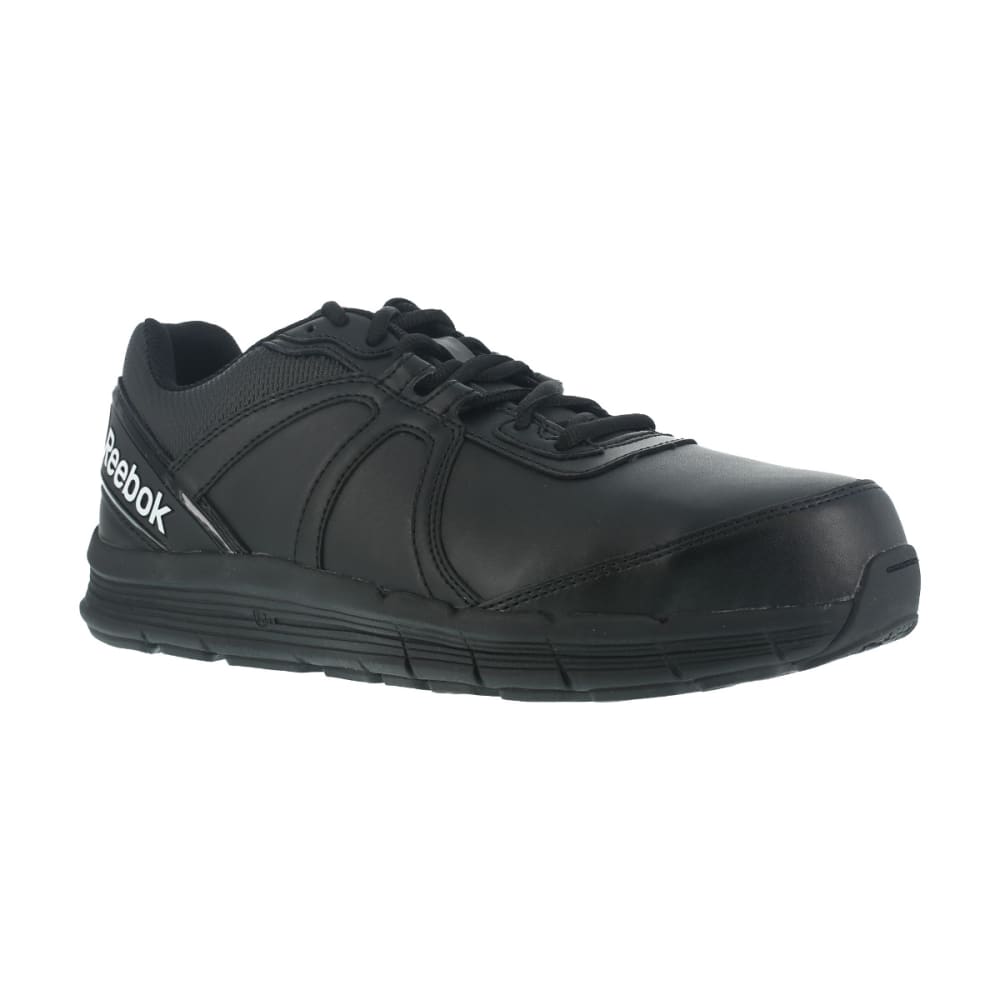 REEBOK WORK Men's Guide Work Steel Toe Work Shoes, Black 6