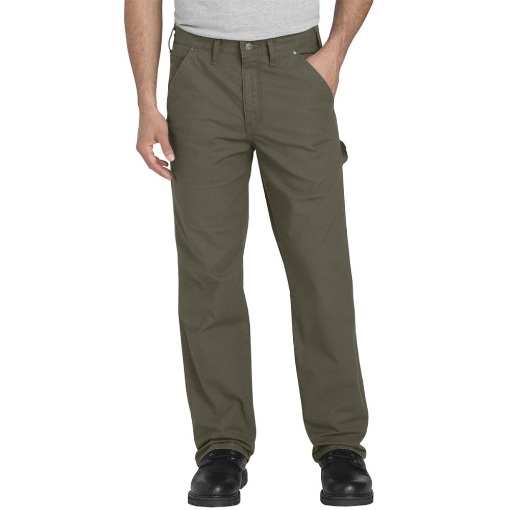 DICKIES Men's FLEX Regular Fit Straight Leg Tough Max Ripstop Carpenter Pants 32/30