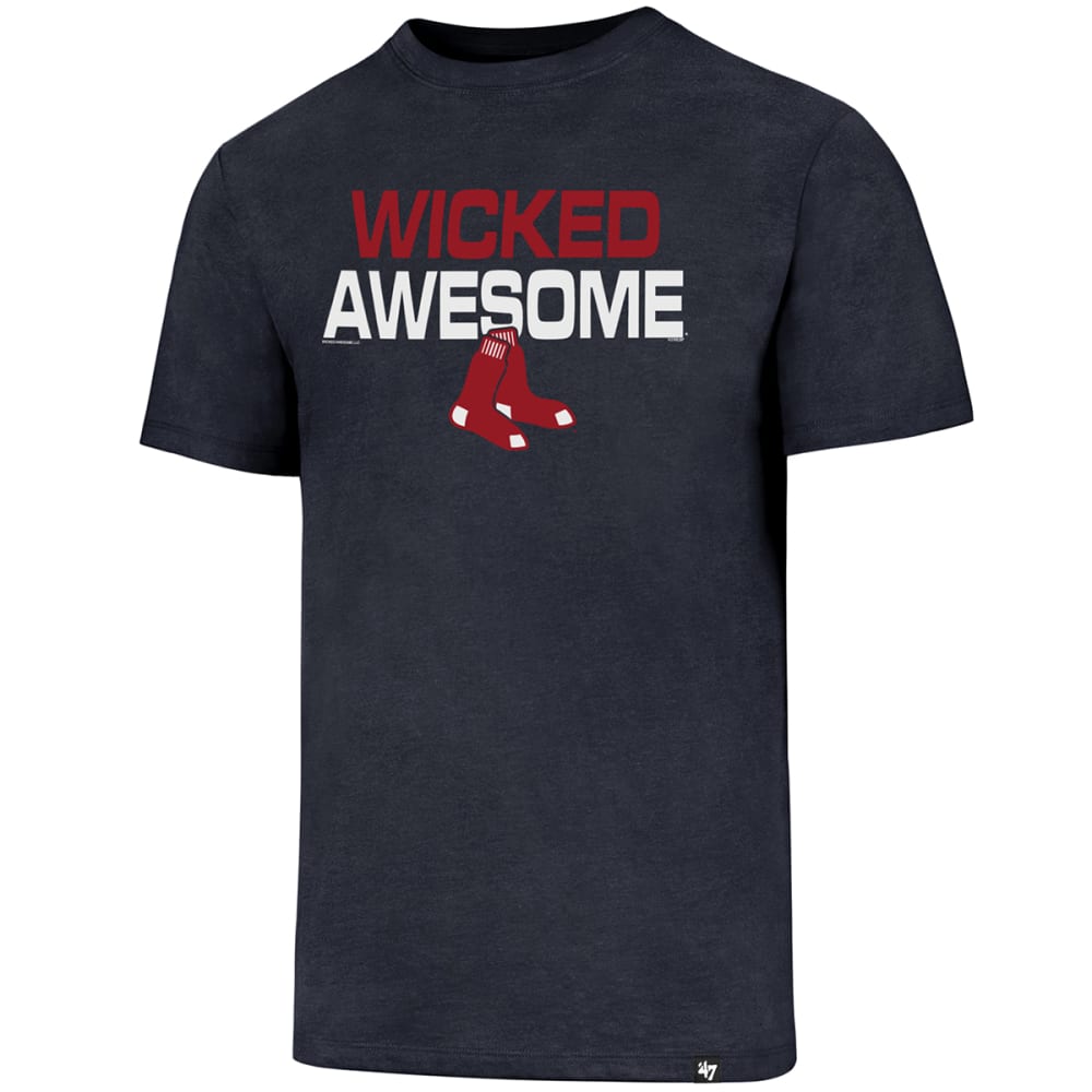 BOSTON RED SOX Men's '47 Wicked Awesome Short-Sleeve Tee S