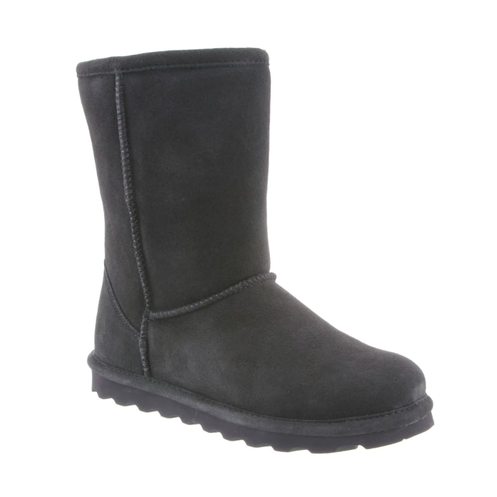BEARPAW Women's Elle Short Boots, Charcoal 5