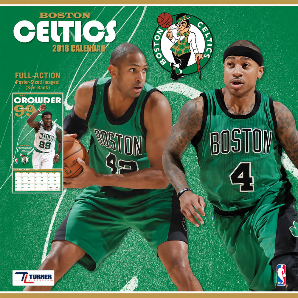 BOSTON CELTICS 2018 Wall Calendar Bob’s Stores