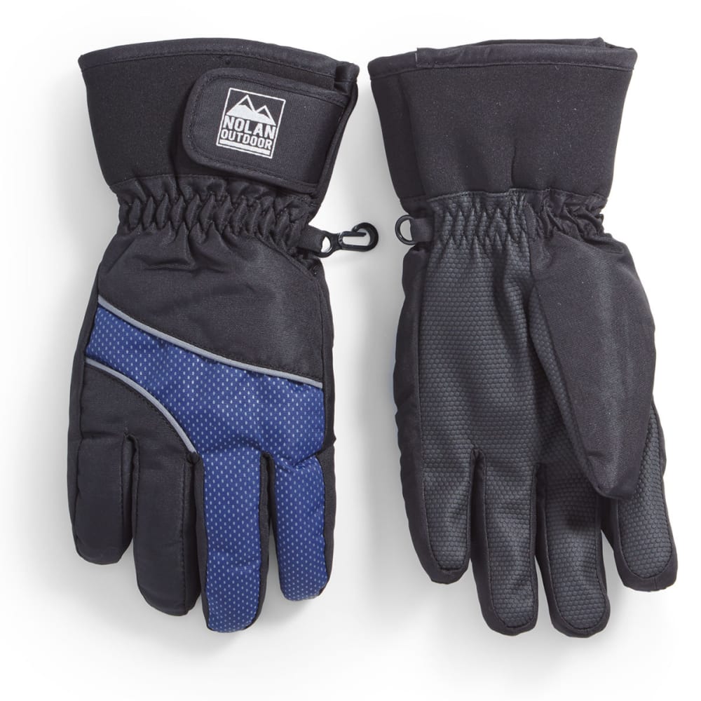 NOLAN Boys' Hybrid Ski Gloves with Contrast Insert L/XL