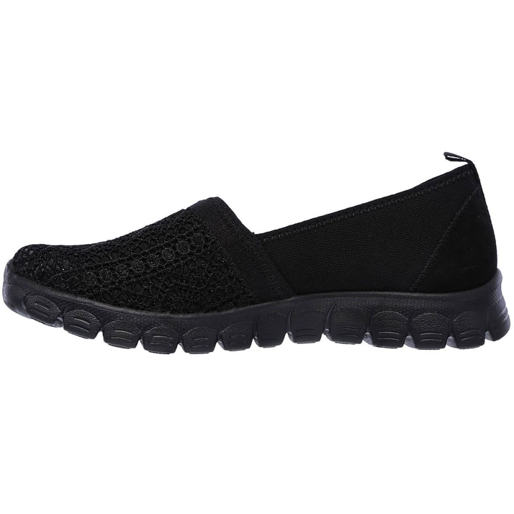 SKECHERS Women's EZ Flex - Slip-On Casual Shoes, Black Bob's Stores