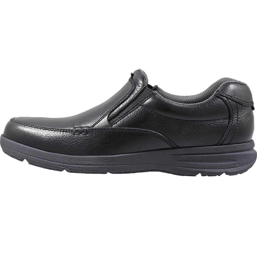 NUNN BUSH Men's Cam Moc Toe Slip-On Shoes, Wide 8