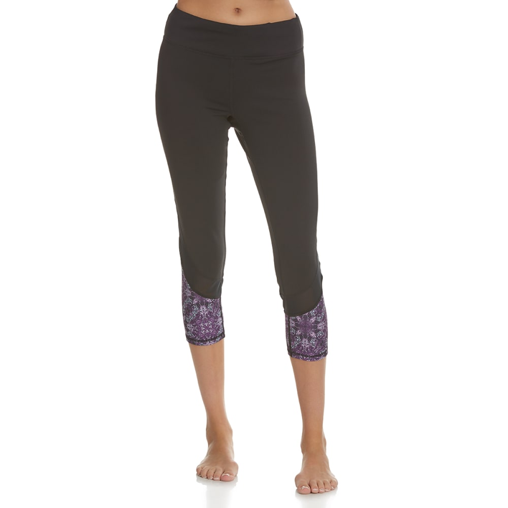 GAIAM Women's Om Mesh Capri Leggings - Bob's Stores