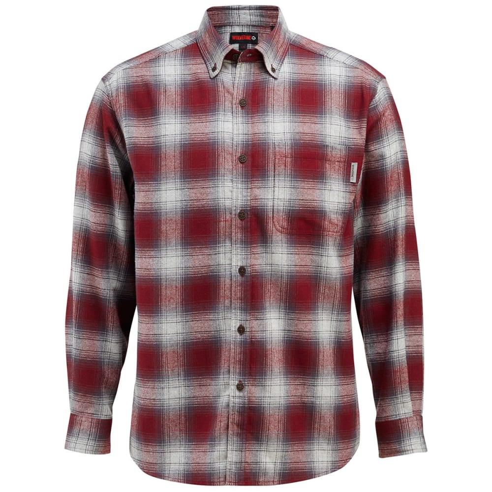 WOLVERINE Men's Hammond Long-Sleeve Flannel Shirt XXL