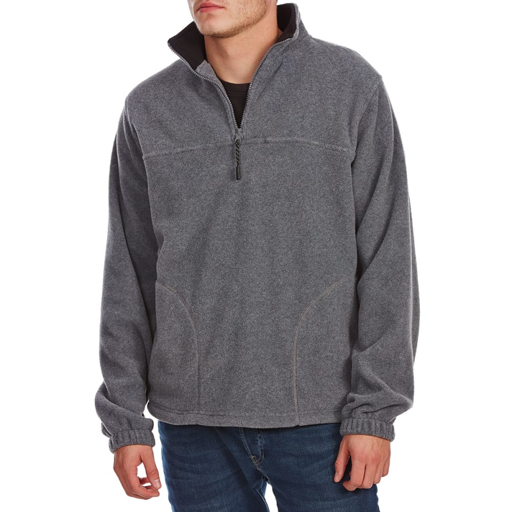 RUGGED TRAILS Men's 1/4 Zip Storm Fleece - Bob’s Stores