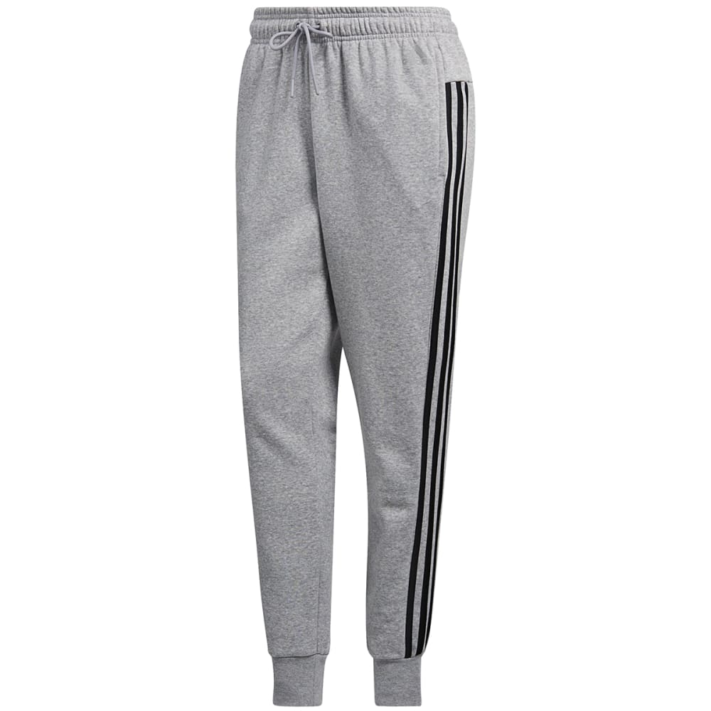 adidas women's essentials cotton fleece jogger pants