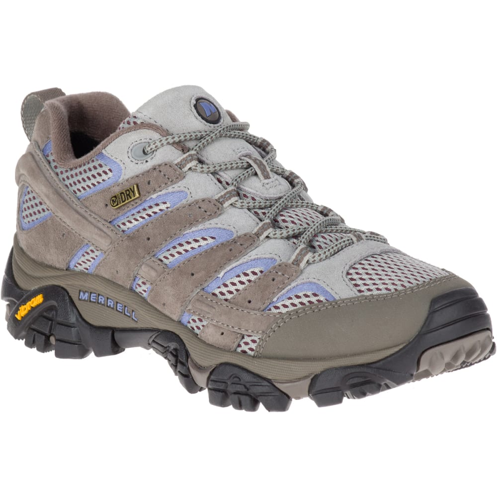 MERRELL Women's Moab 2 Waterproof Hiking Shoes, Falcon 5.5
