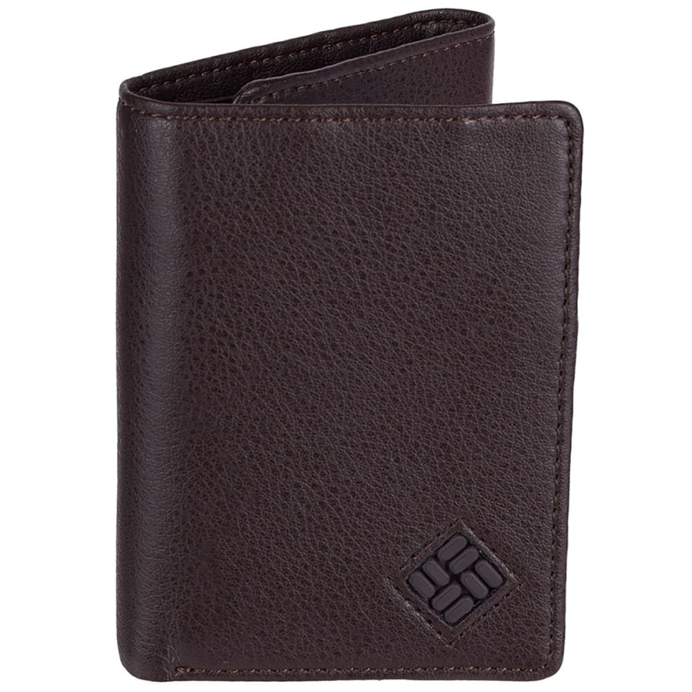 COLUMBIA Men's RFID Blocking Trifold Security Wallet ONESIZE