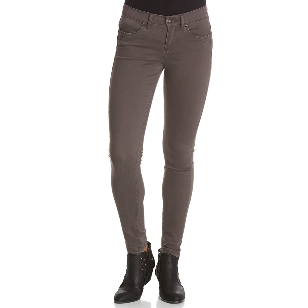UNIONBAY Juniors' Karma Desert Twill 5-Pocket Skinny Pants 0