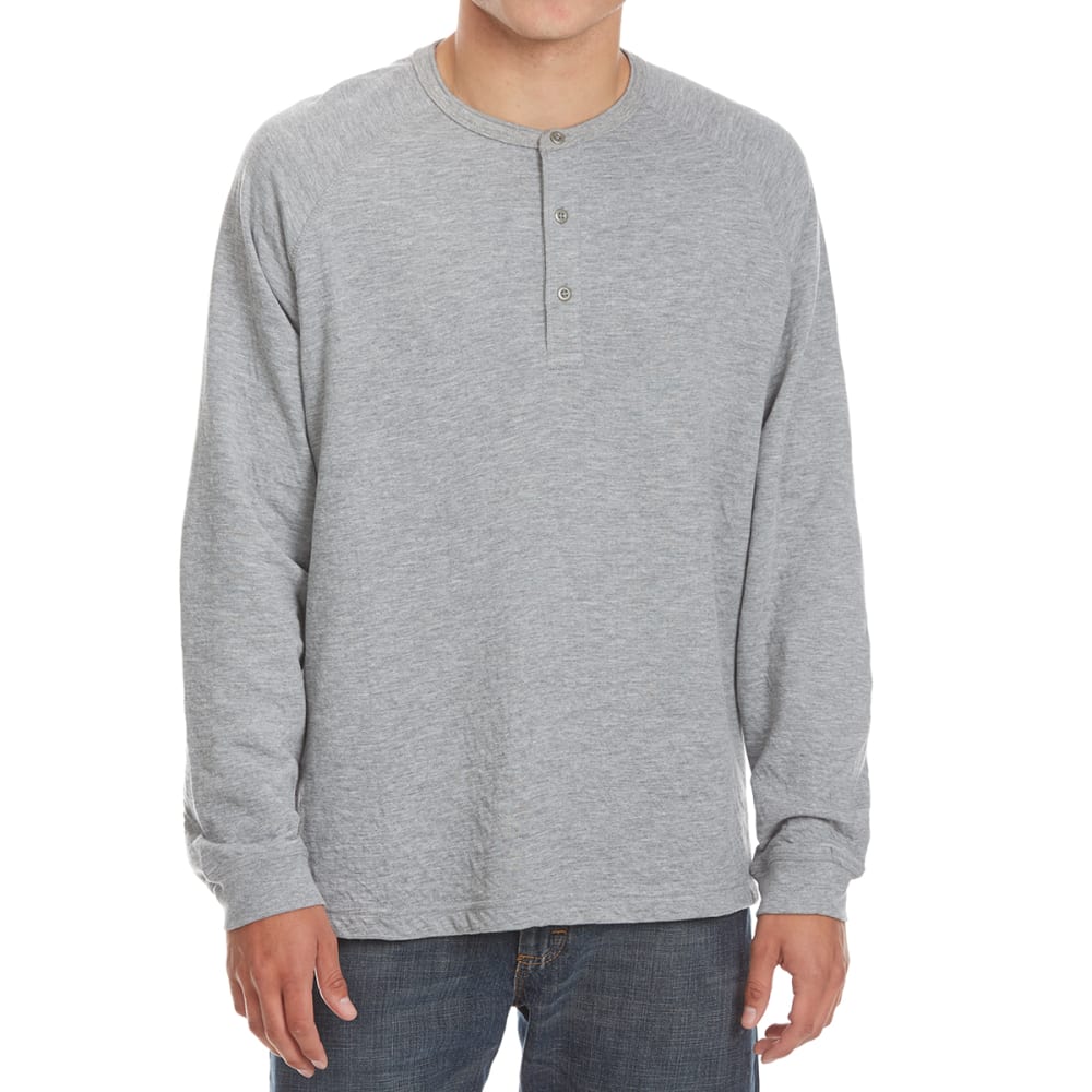 Download NORTH HUDSON Men's Raglan Henley Long-Sleeve Shirt - Bob's ...