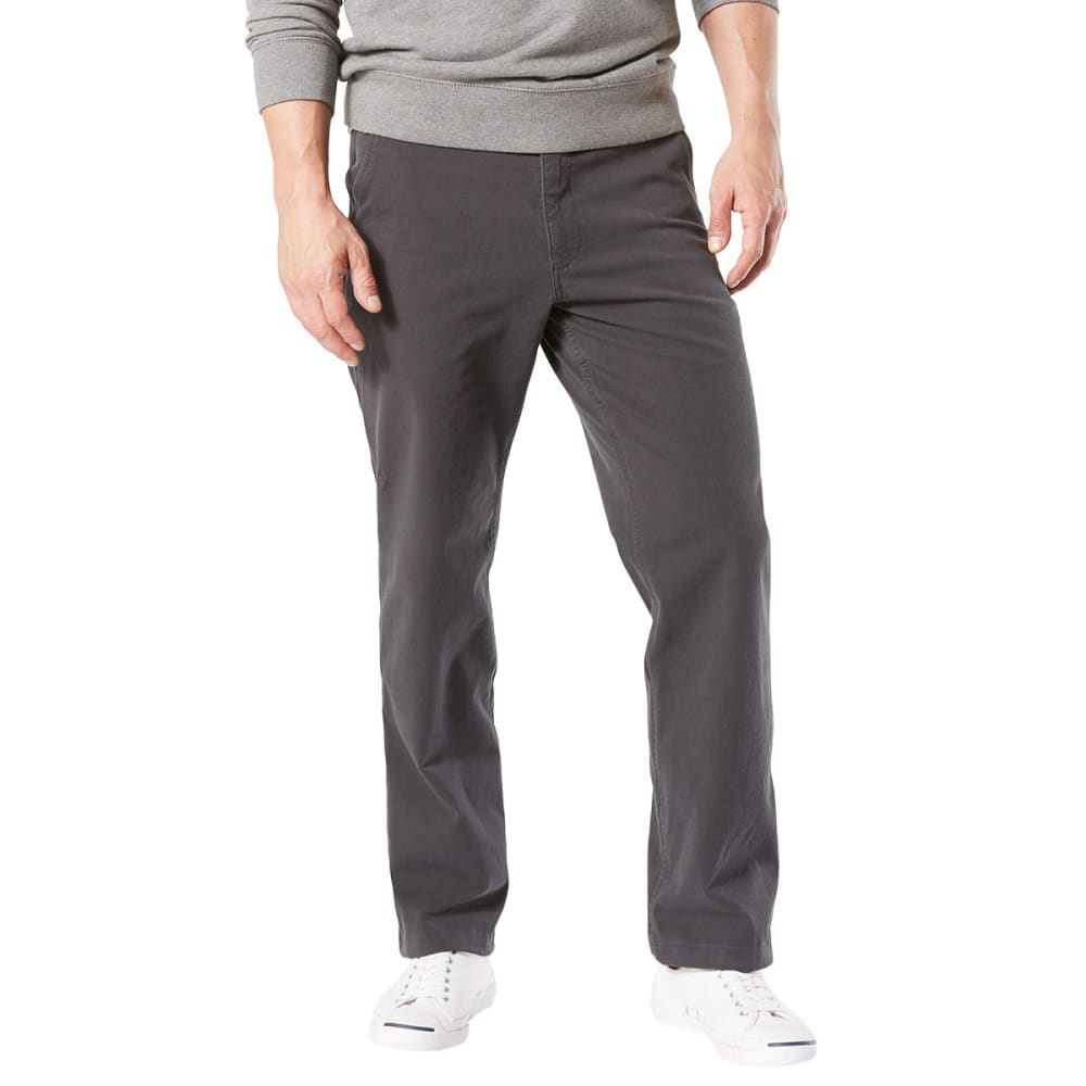 DOCKERS Men's Straight Fit Downtime Smart 360 Flex Khaki Pants 30/30