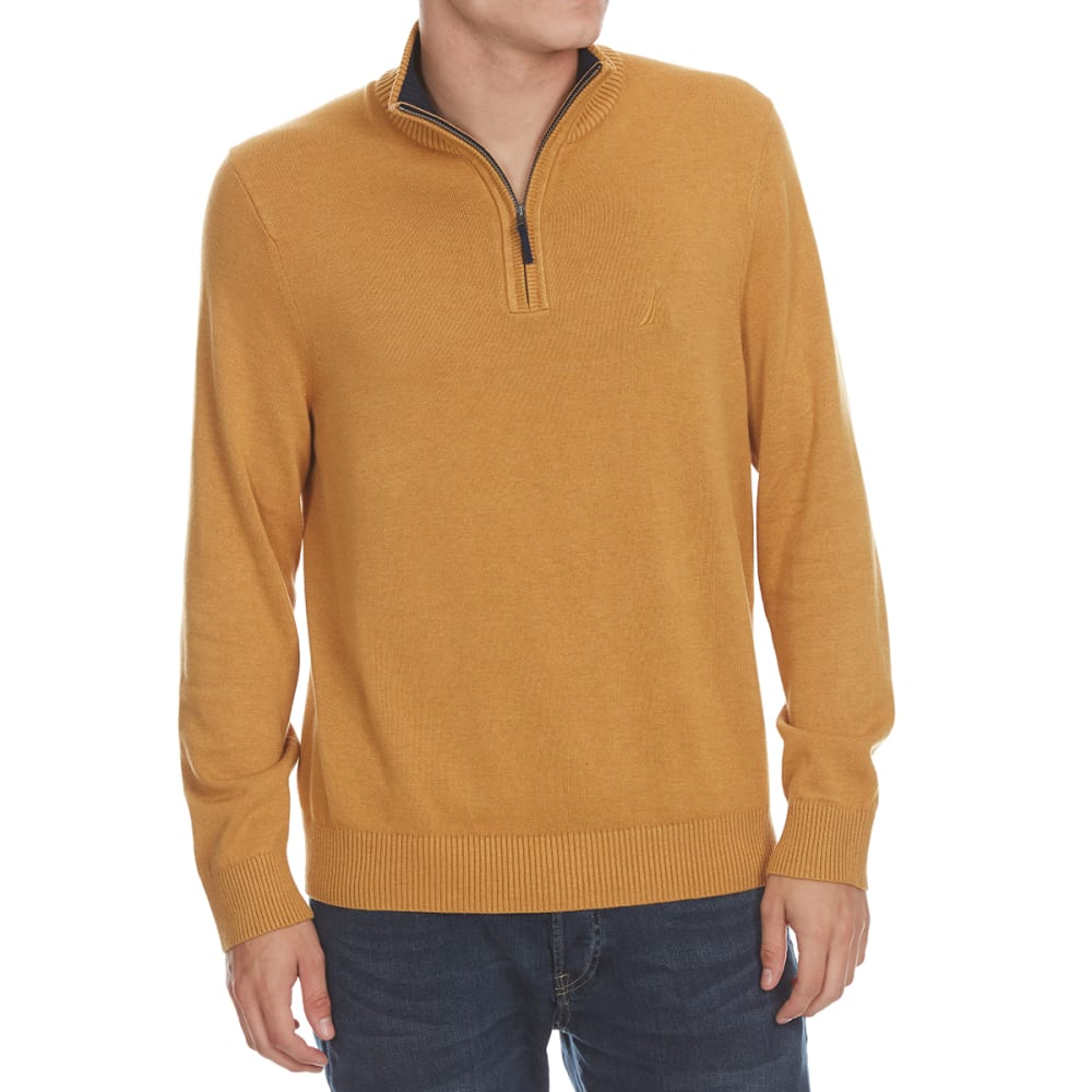 NAUTICA Men's Quarter-Zip Pullover M