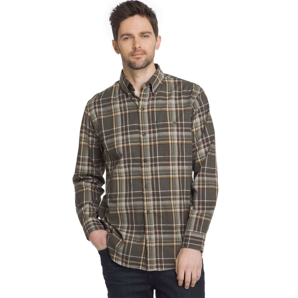 G.H. BASS & CO. Men's Madawaska Flannel Long-Sleeve Trail Shirt - Bob’s ...