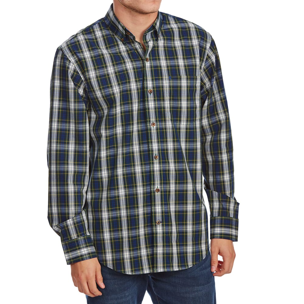 IZOD Men's Holiday Tartan Long-Sleeve Shirt - Bob’s Stores