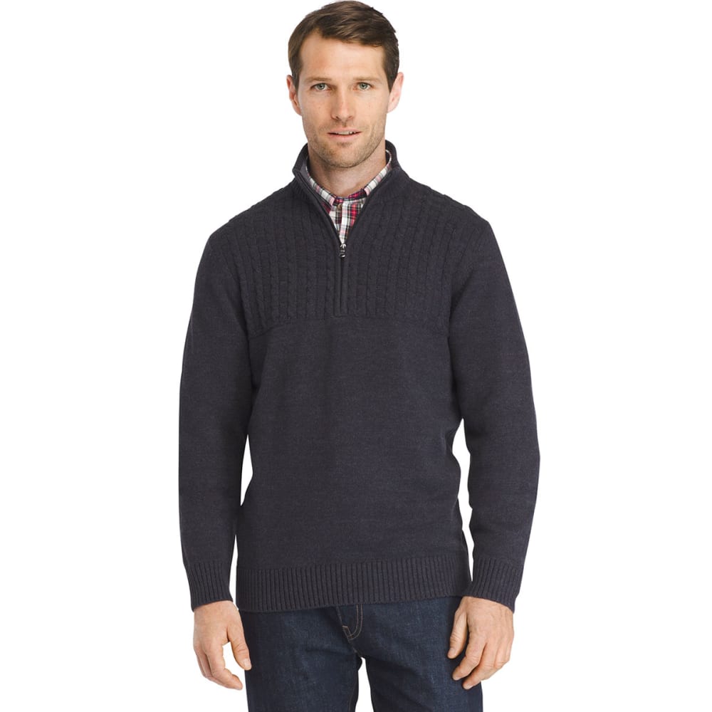 IZOD Men's Newport 1/4 Zip Long-Sleeve Sweater - Bob’s Stores