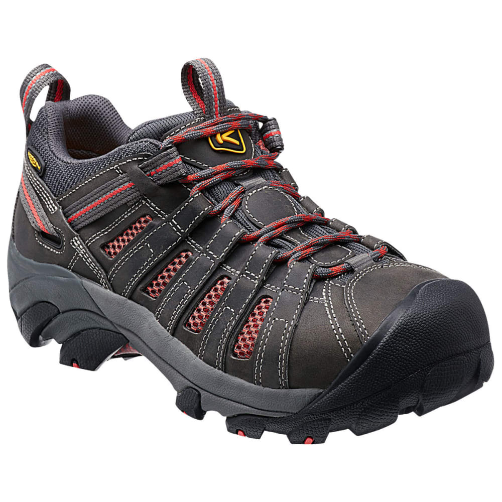 KEEN Women's Flint Low Steel Toe Work Shoes 6.5