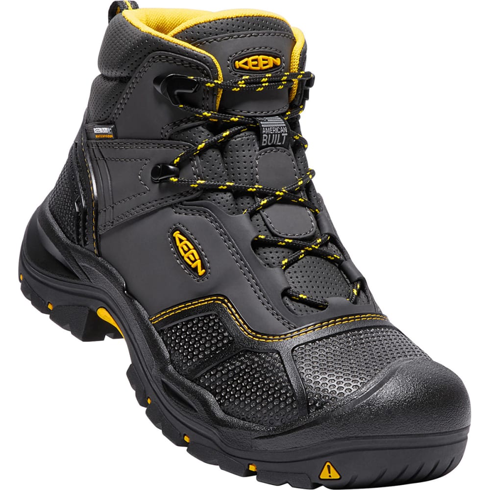 KEEN Men's Logandale Waterproof Steel Toe Boots 8.5