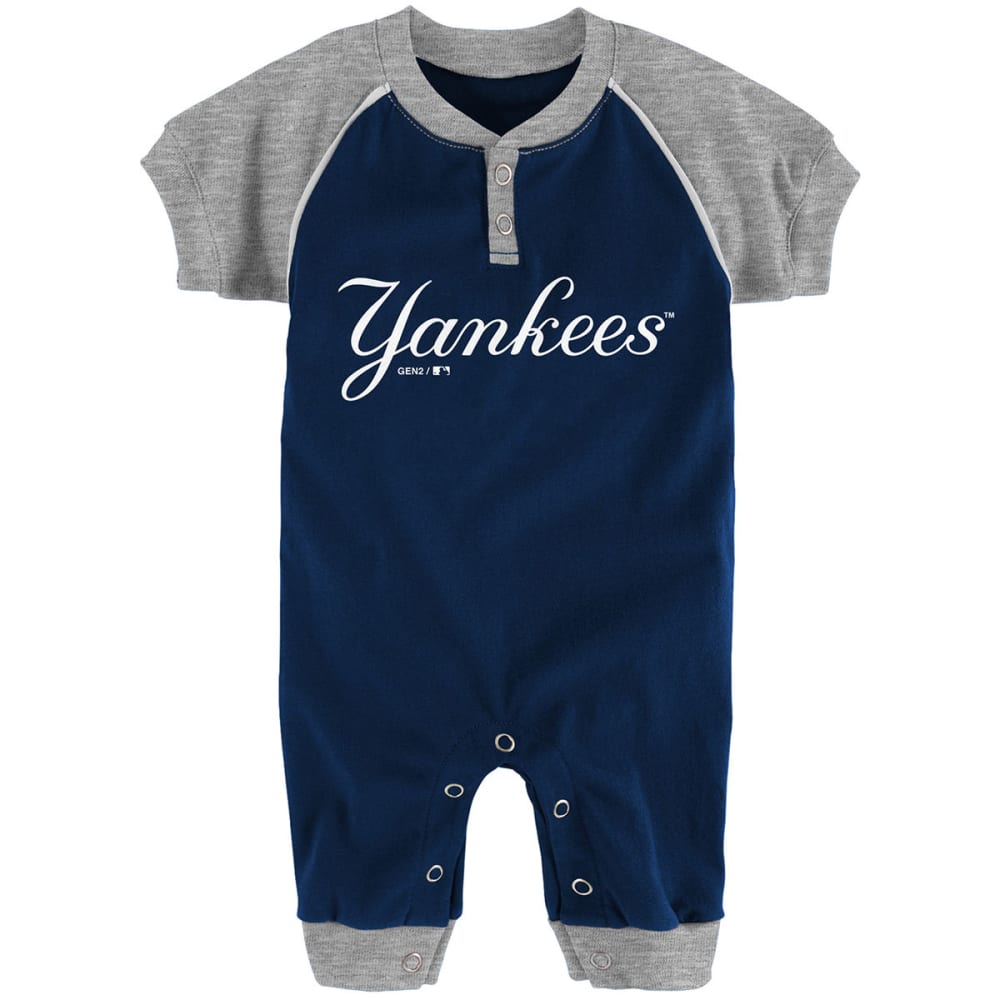 NEW YORK YANKEES Infant Boys' Game Time Coveralls 0-3M