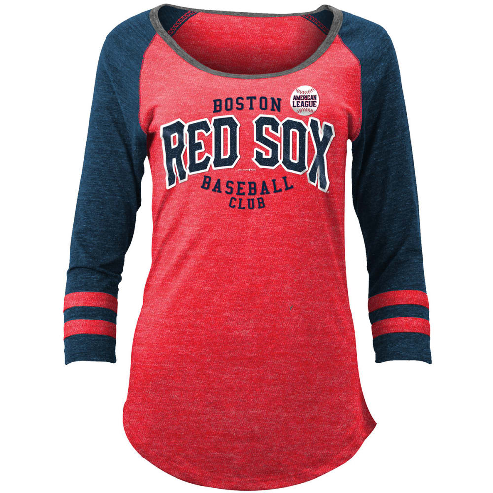 Boston Baseball Shirt - 3/4 Sleeve Raglan