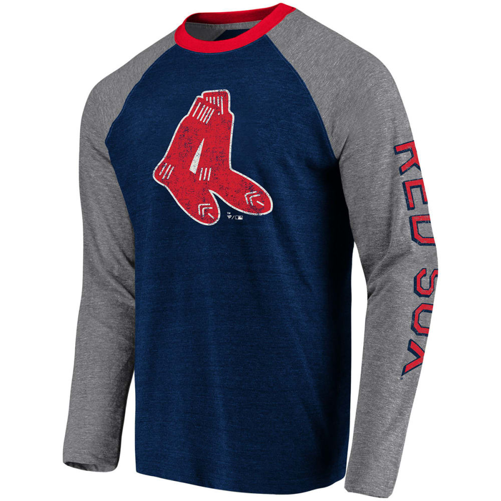 Mens Boston Red Sox Long Sleeve T-Shirts, Red Sox Long-Sleeved