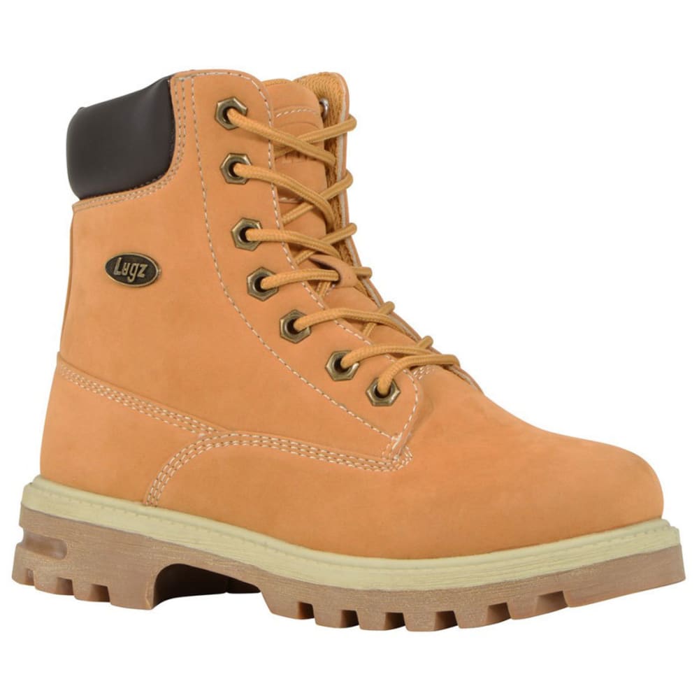 LUGZ Kids' 6 in. Empire Hi Grade School Work Boots, Golden Wheat 3.5