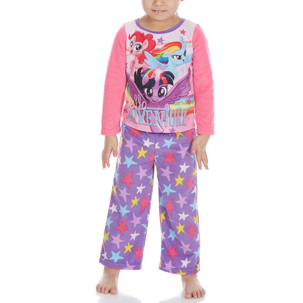 AME Little Girls' Two-Piece My Little Pony Fleece Sleep Set 4