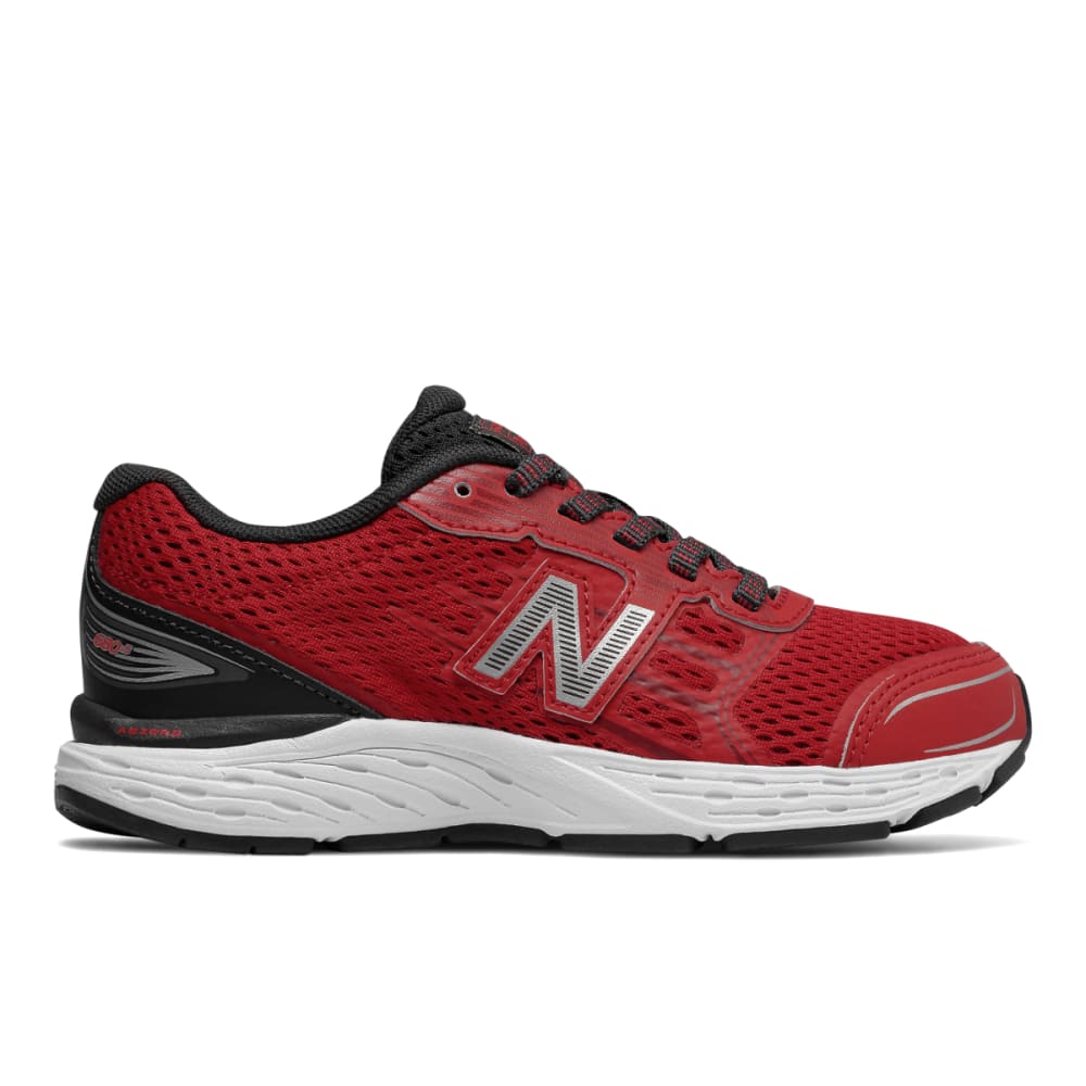 NEW BALANCE Big Boys' Grade School 680v5 Running Shoes, Wide 3.5