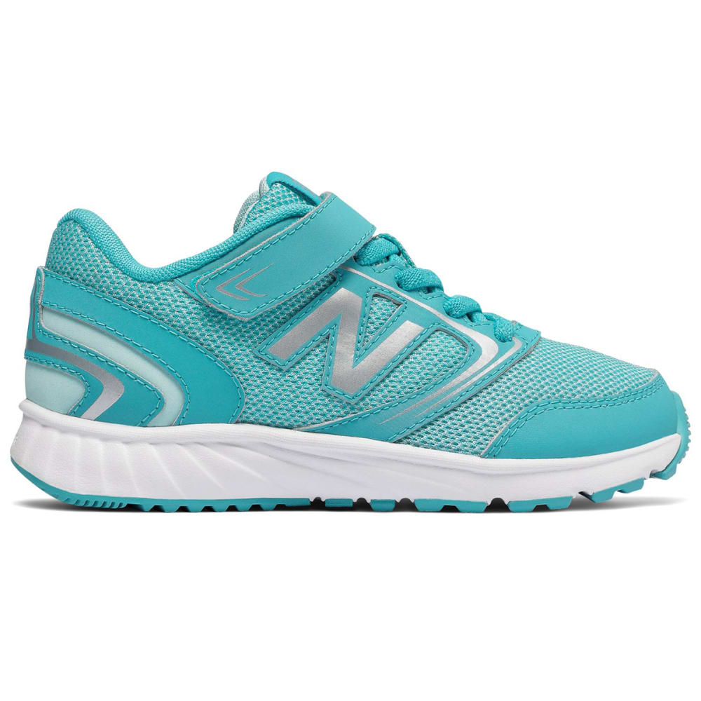 NEW BALANCE Little Girls' Preschool 455v1 Alternate Closure Sneakers 1