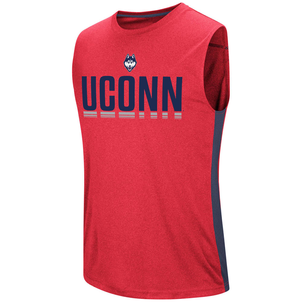 UCONN Men's Hanging Curveball Poly Muscle Tee - Bob’s Stores