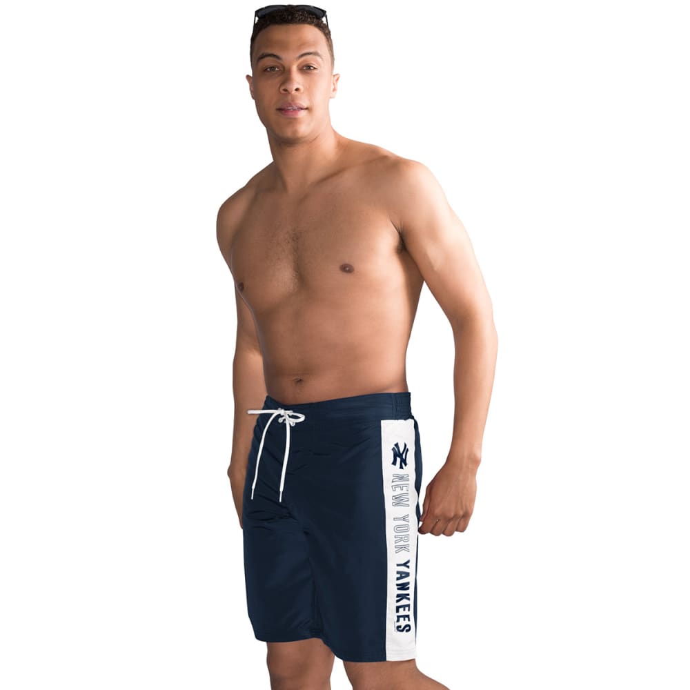 NEW YORK YANKEES Men's Home Run Swim Trunks - Bob’s Stores