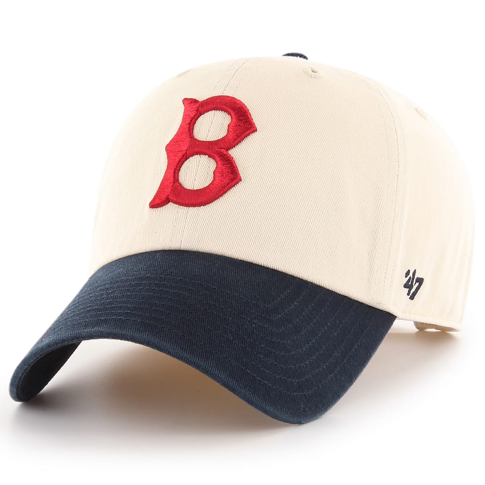 Cap Adjustable BOSTON SOX Clean Up RED \'47 - Bob\'s Stores Men\'s Two-Tone Cooperstown