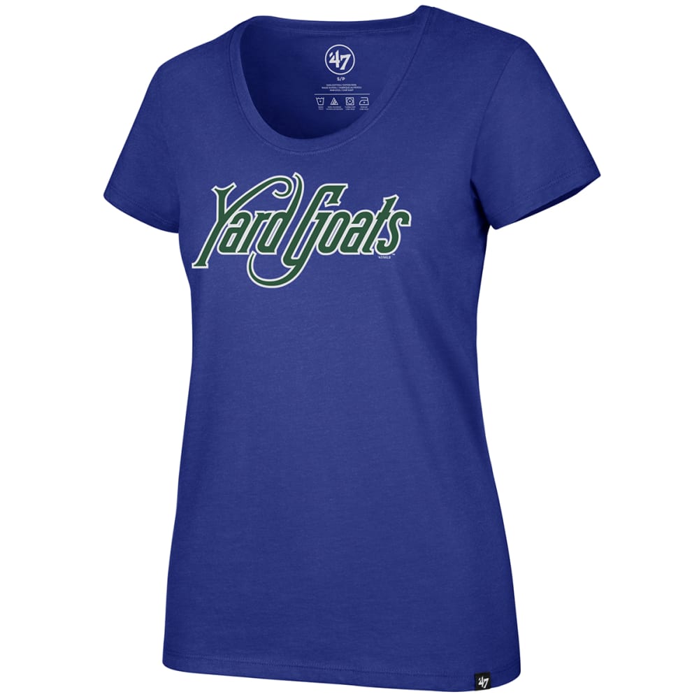 HARTFORD YARD GOATS Women's Wordmark '47 Club Scoop-Neck Short-Sleeve ...