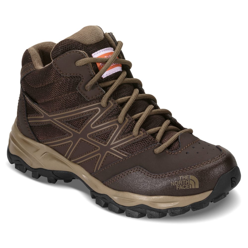 THE NORTH FACE Boys' Jr Hedgehog Hiker Mid Waterproof Hiking Boots 3