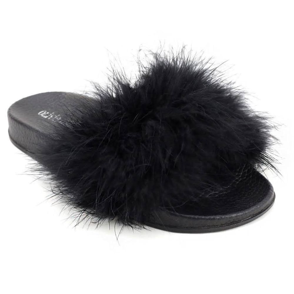 olivia miller fur slides