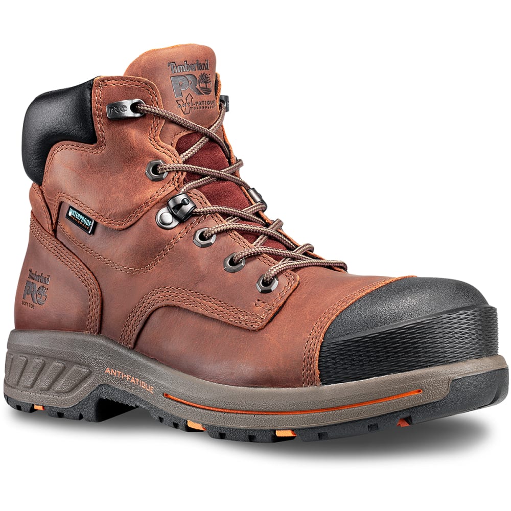 TIMBERLAND PRO Men's 6 in. Helix HD Waterproof Soft Toe Work Boots ...