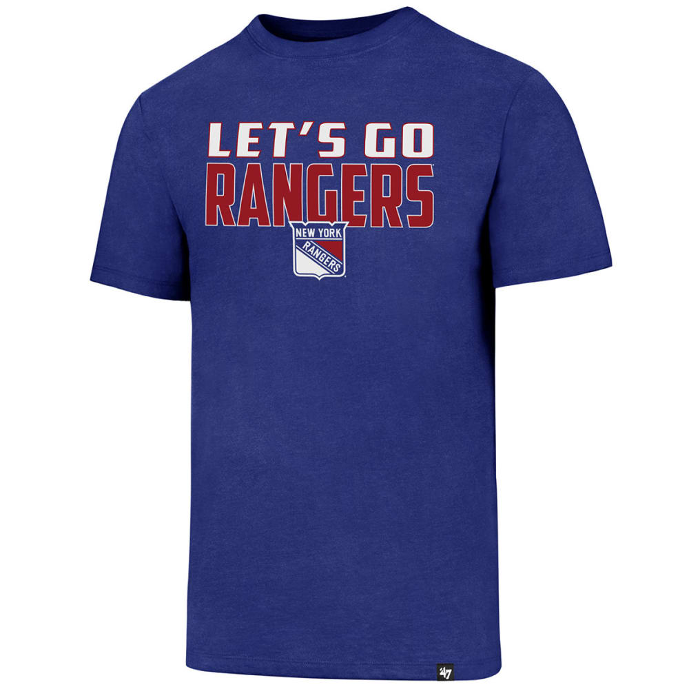 NEW YORK RANGERS Men's Let's Go Rangers '47 Club Short-Sleeve Tee XL