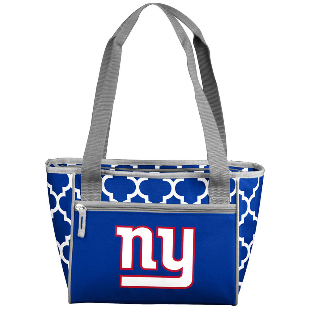 NEW YORK GIANTS Quatrefoil 16 Can Cooler Tote NO SIZE