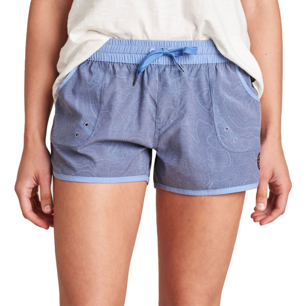 UNITED BY BLUE Women's Topography Boardshorts S