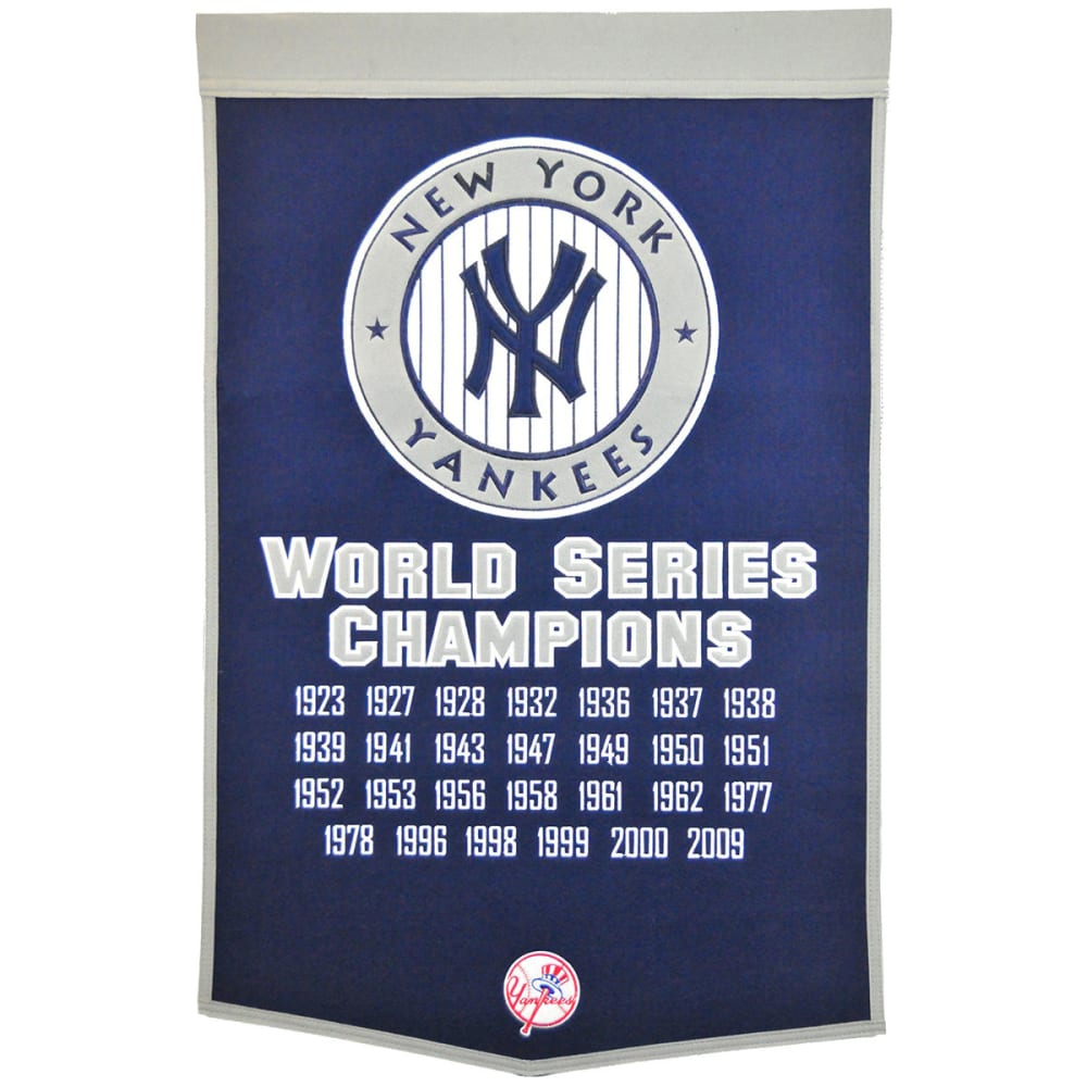 NEW YORK YANKEES World Series Champions Dynasty Banner - Bob’s Stores