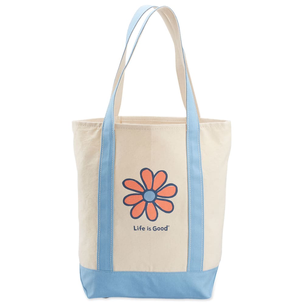 LIFE IS GOOD Daisy Carry-On Canvas Tote Bag - Bob’s Stores